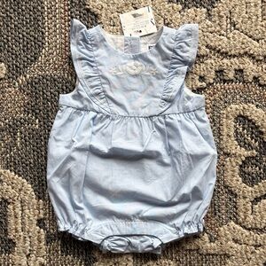 Janie and Jack Light Blue Diaper Cover